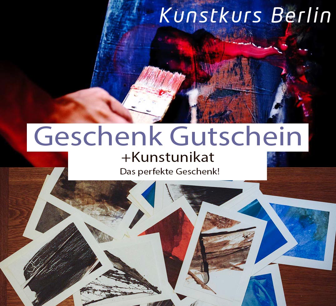 Kunstkurs Berlin Geschenkgutschein